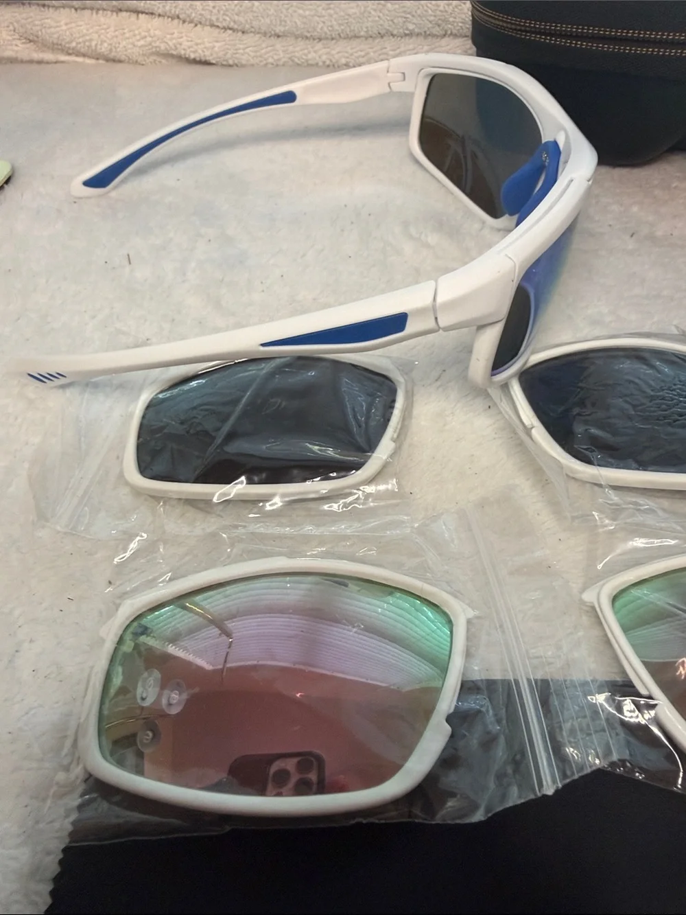 Polarized Sunglasses for Men/Women UV400 Protection Sports Fishing /3 Diff Lens